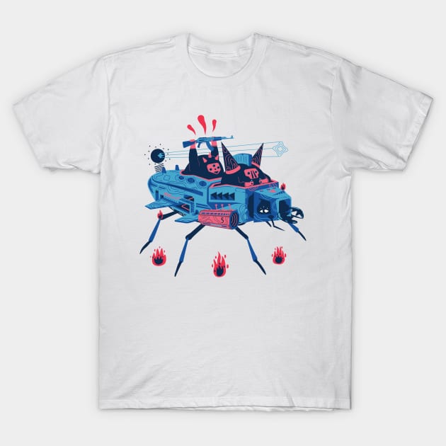 War Machines 01 T-Shirt by Galekto